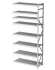 Дополнительная секция MS Profi 2500x1500x400 8 полок купить в Смоленске