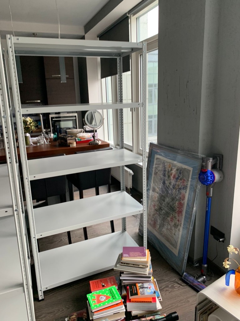 Стеллаж металлический Титан МС-500 2000х1000х400 5 полок купить в Смоленске