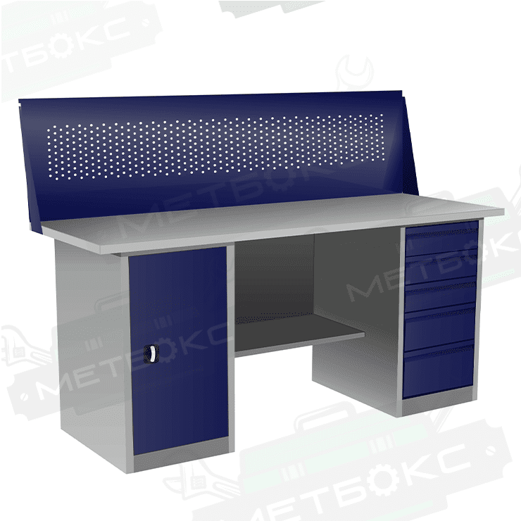 Верстак с тумбой и драйвером ВП-4Т/1,6 с экраном купить в Смоленске