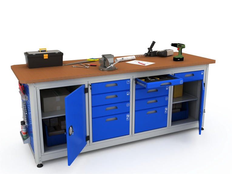 Верстак четырехтумбовый COMBAT 41452.2340 купить в Смоленске