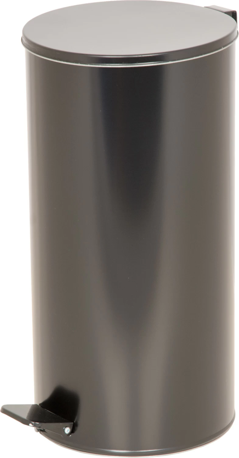 Урна с педалью черный 40 литров купить в Смоленске