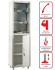 Медицинский шкаф HILFE МД 1 1650/SG купить в Смоленске