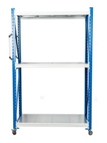 Стеллаж мобильный БиКом СТ-4 300x180x60 3 полки