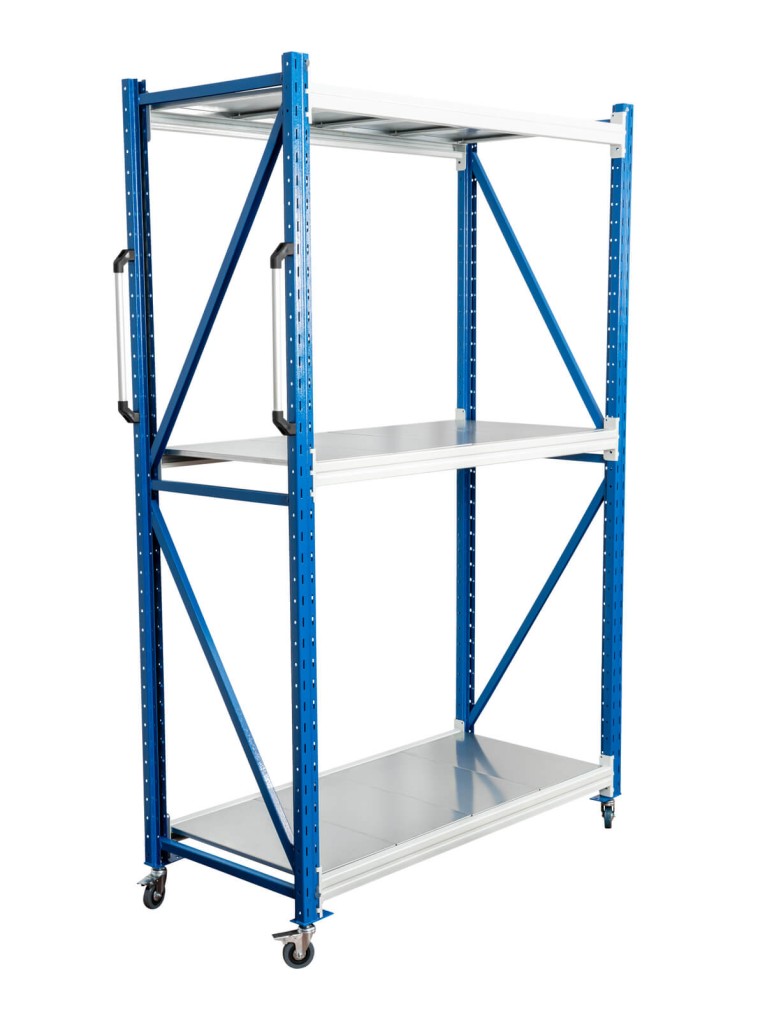 Стеллаж мобильный БиКом СТ-4 300x90x100 3 полки купить в Смоленске Стеллаж мобильный БиКом СТ-4 300x90x100 3 полки купить в Смоленске