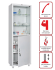 Медицинский шкаф HILFE МД 1 1760/SG купить в Смоленске