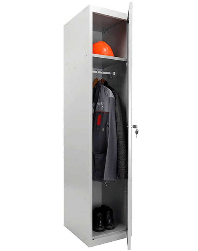 Шкаф для раздевалок усиленный ML-11-40 базовый модуль купить в Смоленске