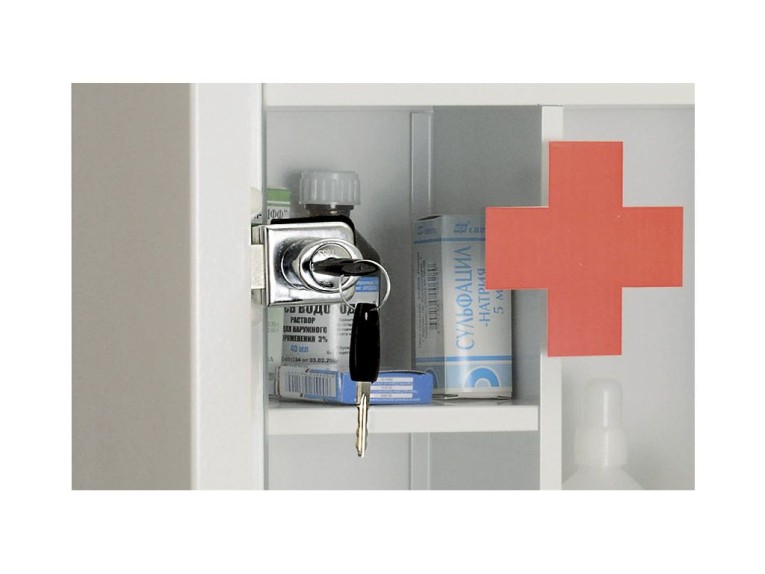 Аптечка металлическая Hilfe AMD-39G