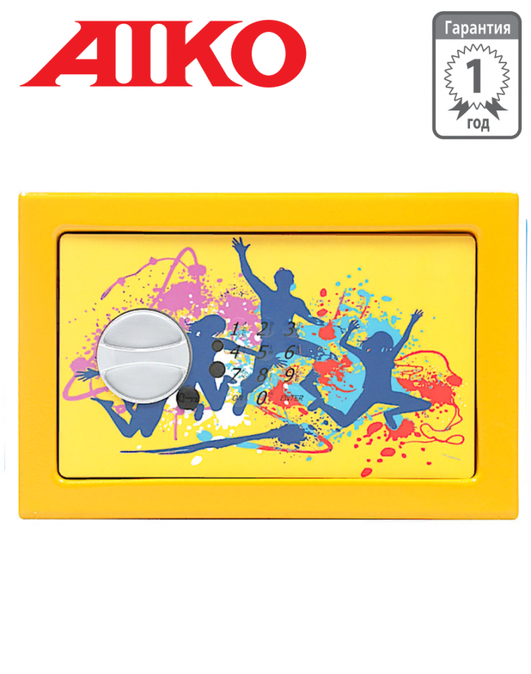 Детский металлический сейф Aiko T-170 EL Dance купить в Смоленске