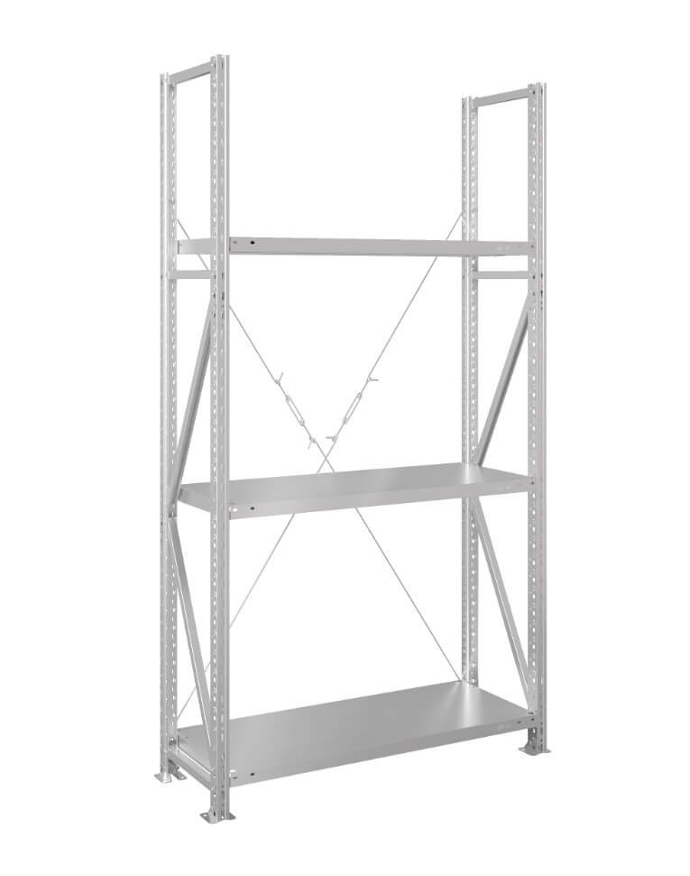 Стеллаж MS U 2000x700x500 3 полки (200 кг, металл) купить в Смоленске