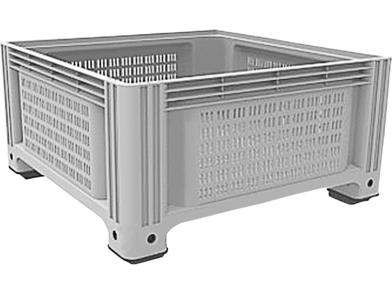 D-Box 1130 P 1130x1130x580 мм перфорированный серый на ножках купить в Смоленске