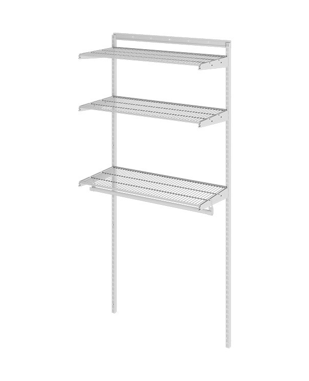 Гардеробная система Практик Home Basic G90 белая купить в Смоленске