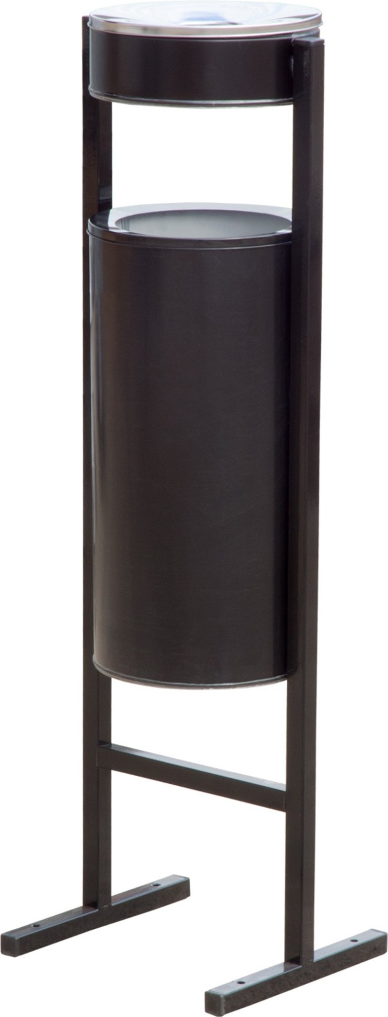 Урна уличная с пепельницей 25 литров черный купить в Смоленске