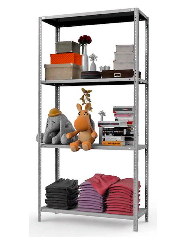 Стеллаж MS Hard 2500х1000х400 4 полки купить в Смоленске