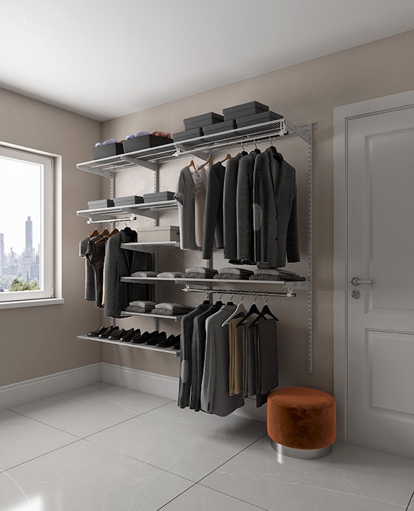 Гардеробная система Практик Home Max G210 белая купить в Смоленске