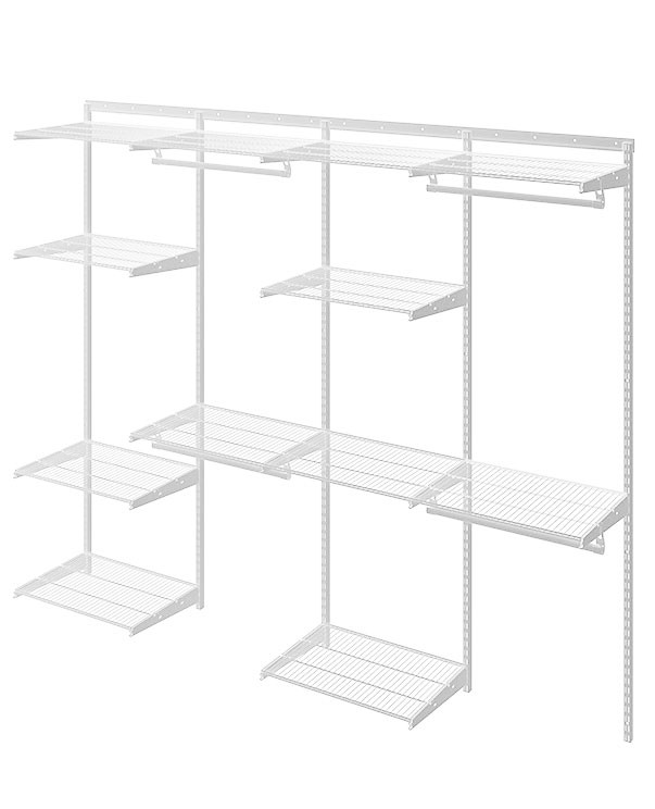 Гардеробная система Практик Home Max G240 белая купить в Смоленске Гардеробная система Практик Home Max G240 белая купить в Смоленске