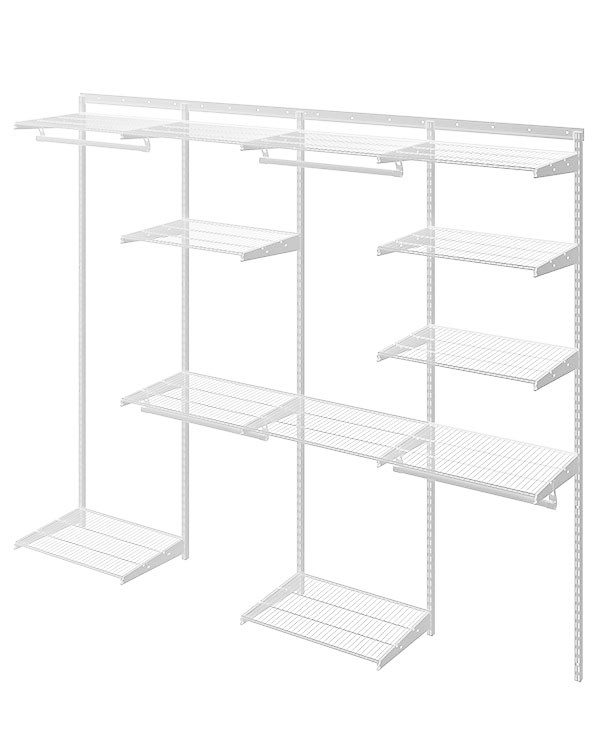 Гардеробная система Практик Home Max G240 белая купить в Смоленске Гардеробная система Практик Home Max G240 белая купить в Смоленске