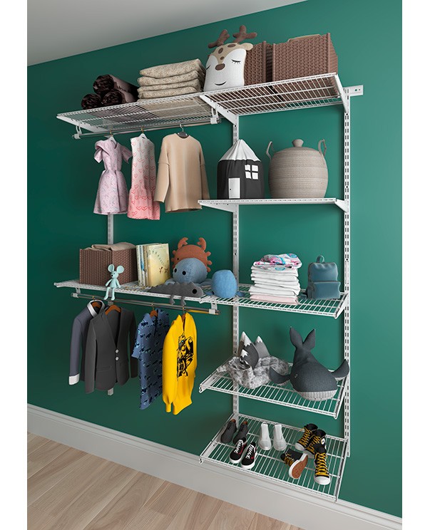 Гардеробная система Практик Home Optima G150 белая купить в Смоленске Гардеробная система Практик Home Optima G150 белая купить в Смоленске