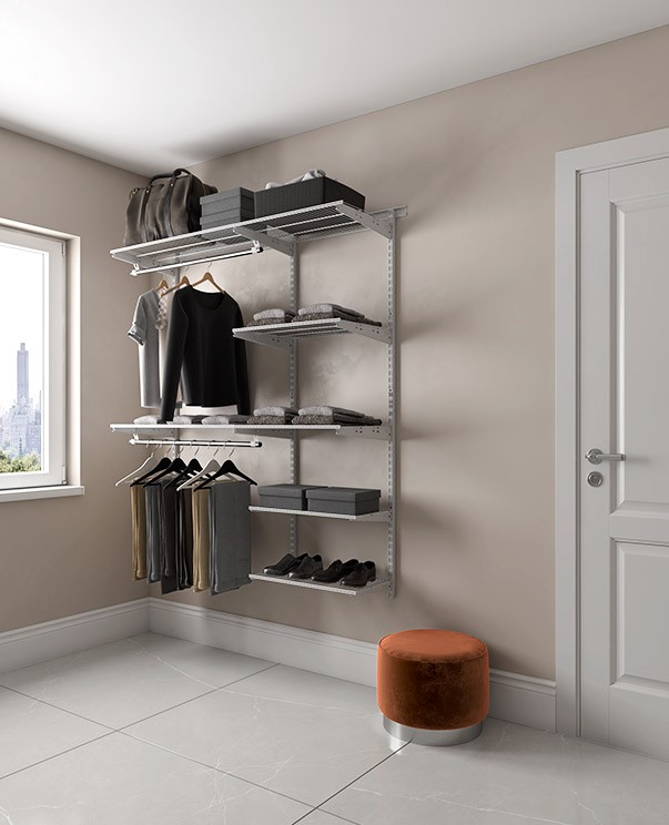 Гардеробная система Практик Home Optima G150 графит купить в Смоленске