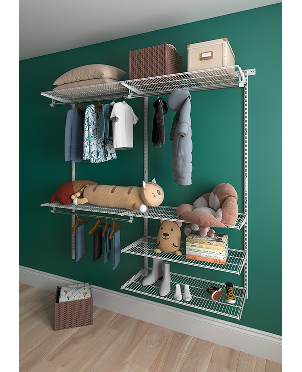 Гардеробная система Практик Home Optima G180 белая купить в Смоленске Гардеробная система Практик Home Optima G180 белая купить в Смоленске