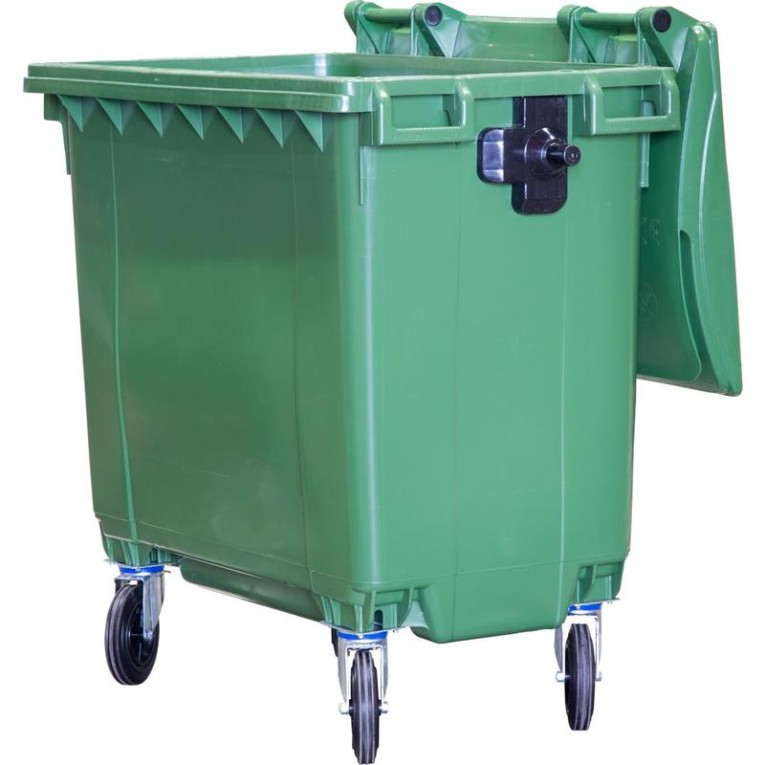 Мусорный контейнер 770л. зелёный купить в Смоленске Мусорный контейнер 770л. зелёный купить в Смоленске