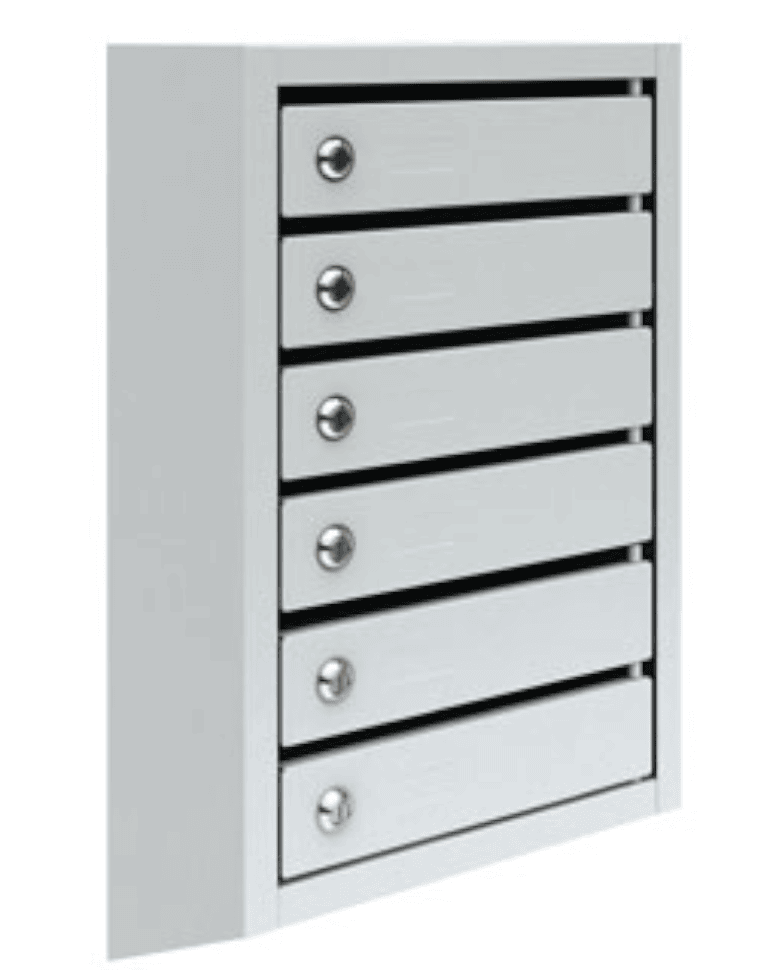 Ящик почтовый ПМ-6 с задней стенкой купить в Смоленске Ящик почтовый ПМ-6 с задней стенкой купить в Смоленске