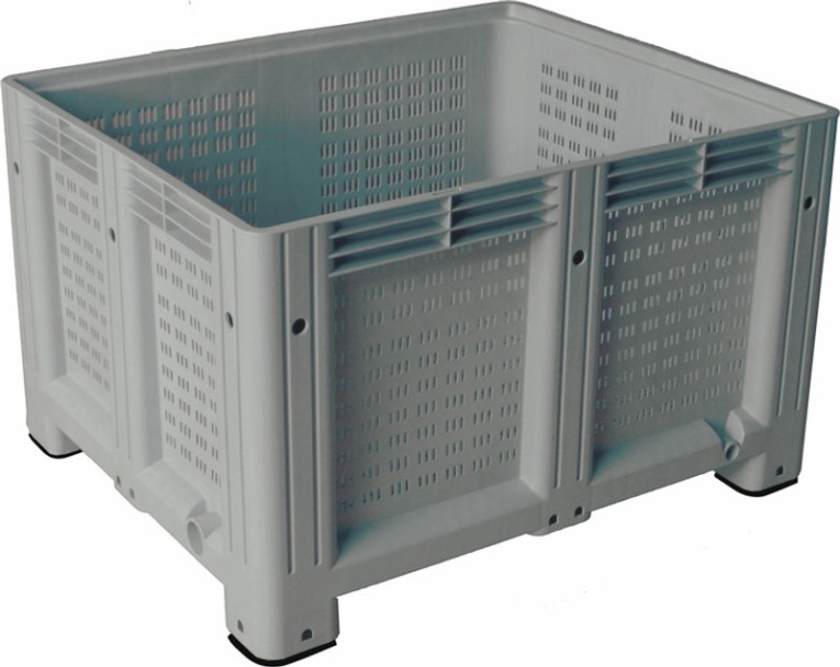 Big Box 1200x1000x580 мм перфорированный на ножках серый купить в Смоленске