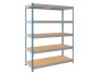 Стеллаж металлический SB 3000х1510х760 5 полок Стеллаж металлический SB 3000х1510х760 5 полок