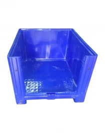Big Box 1200х1000х760 сплошной, на ножках, с полубоковиной синий