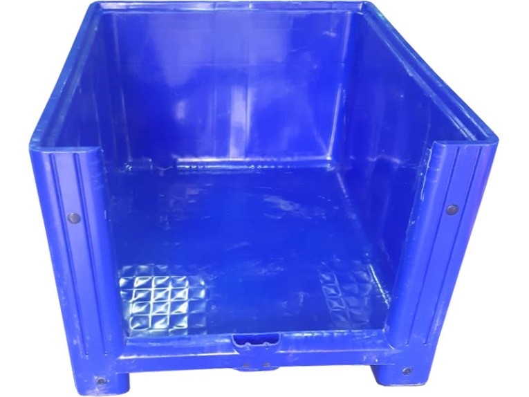 Big Box 1200х1000х760 сплошной, на ножках, с полубоковиной синий купить в Смоленске