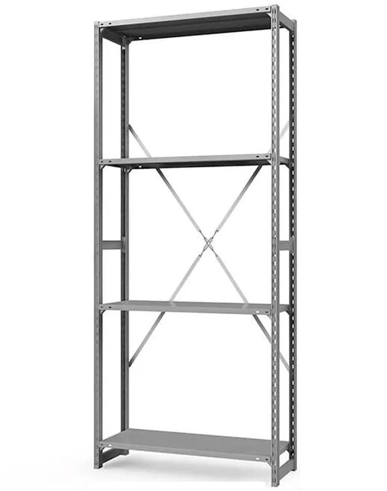 Стеллаж ТСУ 2500x700x800 4 полки (300 кг, металл) купить в Смоленске