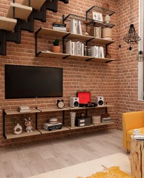 Гардеробная система Практик Home Гостиная 1