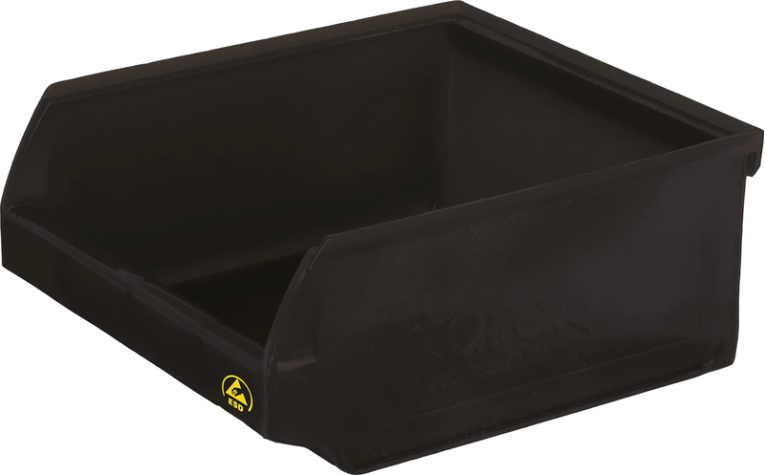 Ящик Ancona 107х98х47 PP, черный антистатичный купить в Смоленске