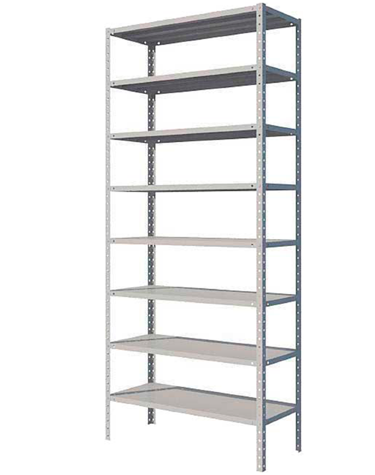 Стеллаж MS Standart 2550х700х300 8 полок купить в Смоленске