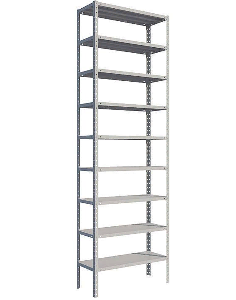 Стеллаж MS Strong 1600х700х700 9 полок купить в Смоленске