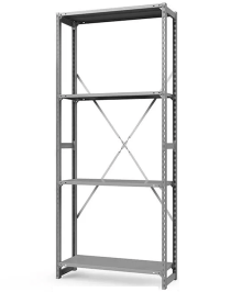 Стеллаж ТСУ 2000x1200x600 4 полки (300 кг, перф)