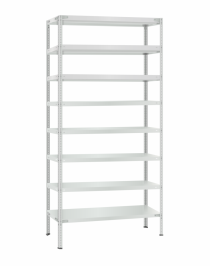 Стеллаж металлический Титан МС-500 2400х1000х600 8 полок