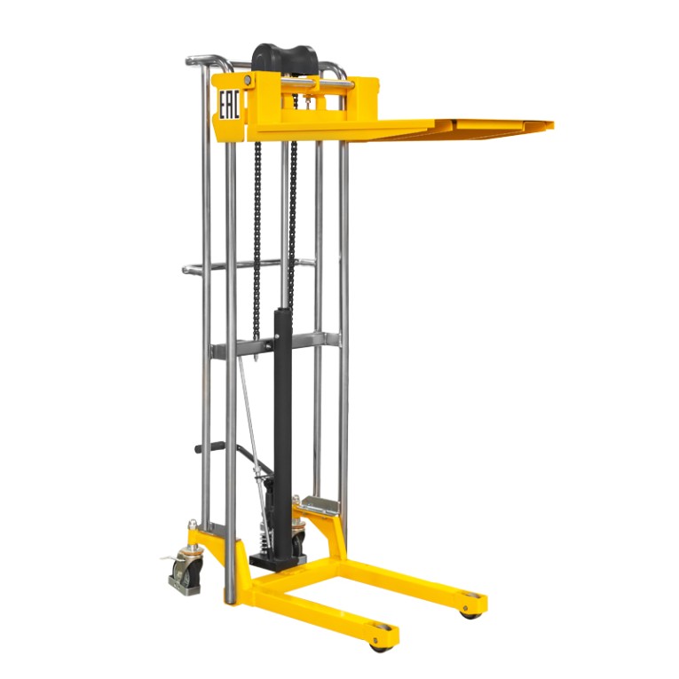 Ручной гидравлический штабелер PJ4150 (400 кг; 1,5 м; с вилами и площадкой) SMARTLIFT (SMART) купить в Смоленске