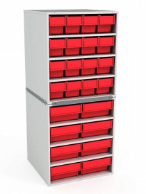 Стационарная кассетница ДиКом (на 2 яруса)