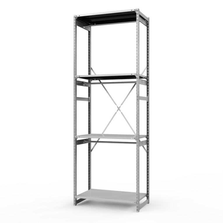 Стеллаж металлический ТСУ Универсал, 3000х1060х500 мм.Штанги: 3шт. Полки: металл 4 шт. купить в Смоленске Стеллаж металлический ТСУ Универсал, 3000х1060х500 мм.Штанги: 3шт. Полки: металл 4 шт. купить в Смоленске