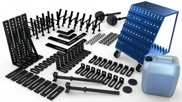 Набор оснастки для сварочного стола №4: Профессиональный (117 предметов) купить в Смоленске