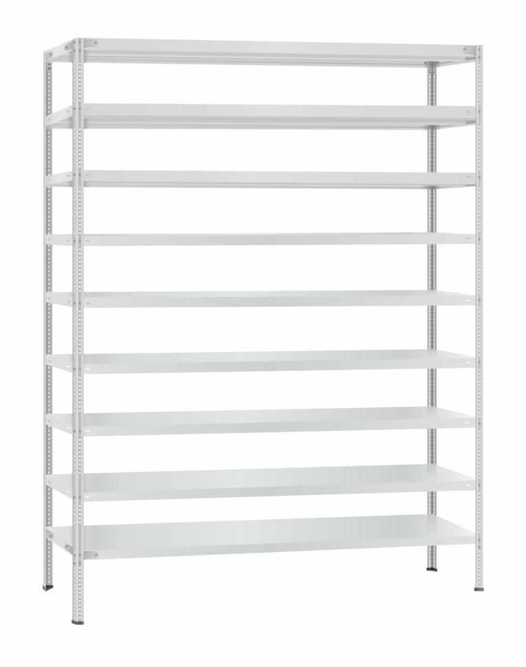 Стеллаж металлический Титан МС-500 3000х1500х500 9 полок купить в Смоленске Стеллаж металлический Титан МС-500 3000х1500х500 9 полок купить в Смоленске