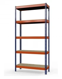 Стеллаж Профи-Т 2500x1000x500 5 полок (фанера, 300 кг на ярус)