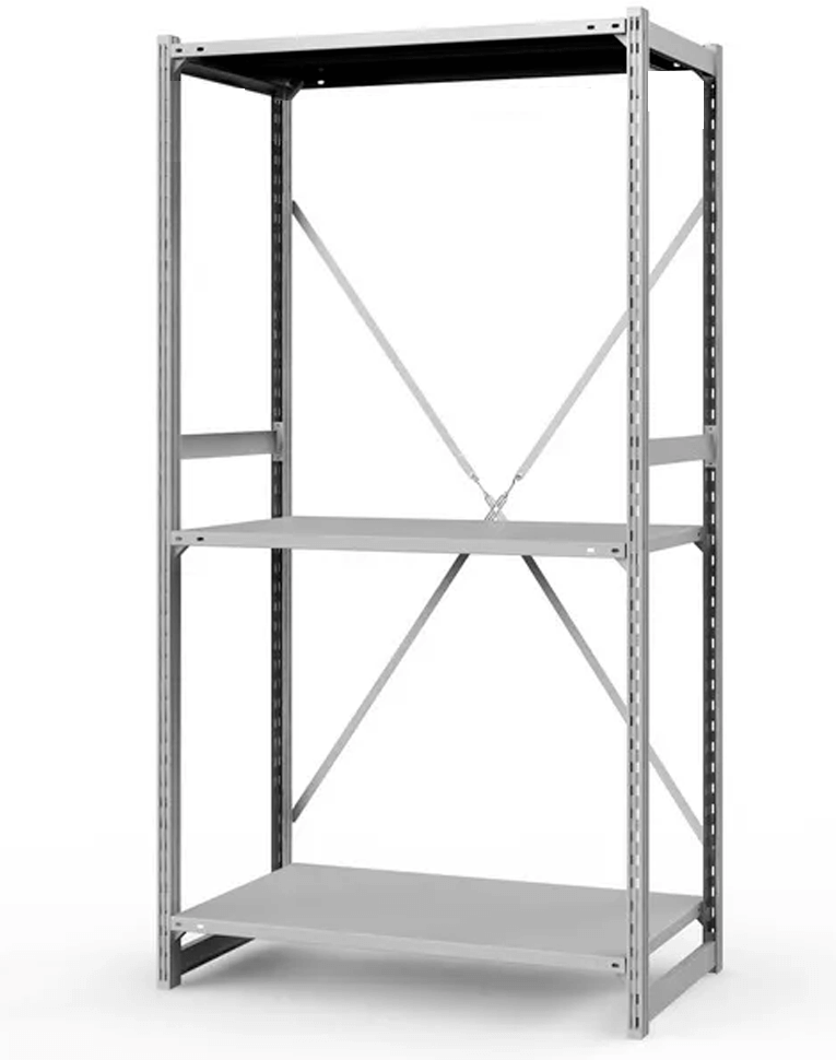 Стеллаж ТСУ 2500x700x800 3 полки (150 кг, металл) купить в Смоленске