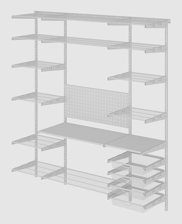 Гардеробная система Практик Home Гараж 2 купить в Смоленске