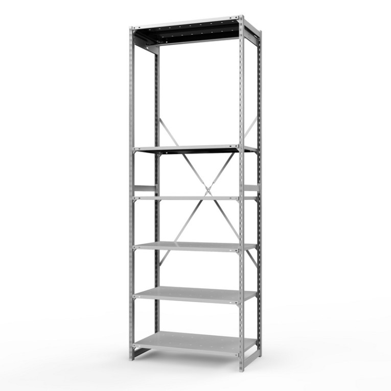 Стеллаж металлический ТСУ Универсал, 3000х1060х600 мм.Штанги: 1шт. Полки: металл усил. перф. 6 шт. купить в Смоленске