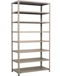 Стеллаж металлический Титан МС-500 2500х1000х300 8 полок