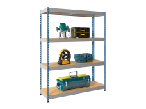 Стеллаж Практик SB 250х183х91 4 полки (фанера) Стеллаж Практик SB 250х183х91 4 полки (фанера)