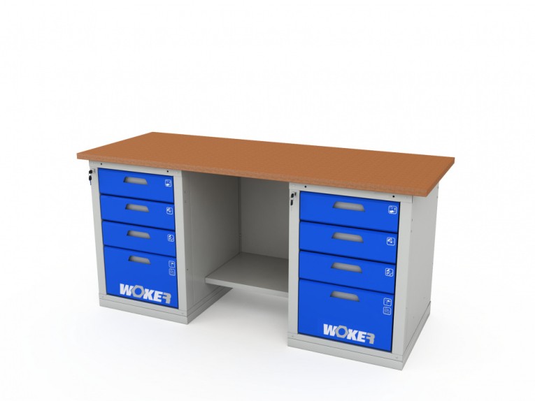 Верстак двухтумбовый WOKER PRO 2404.1800 купить в Смоленске