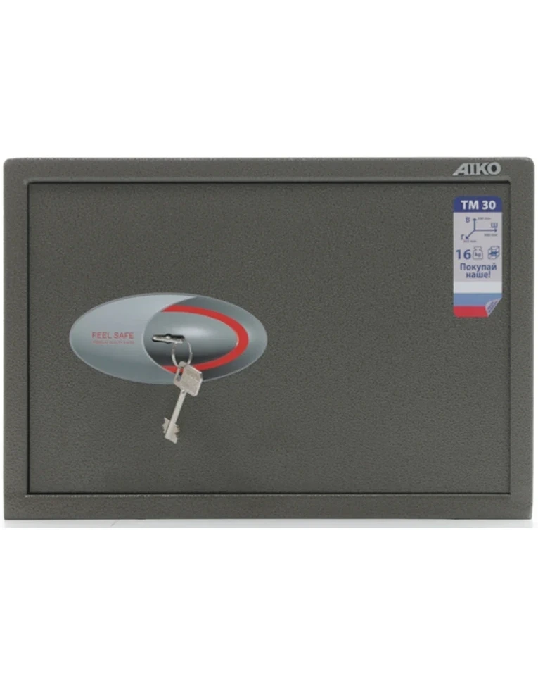Офисный сейф Aiko TM-30, вид спереди Офисный сейф Aiko TM-30, вид спереди