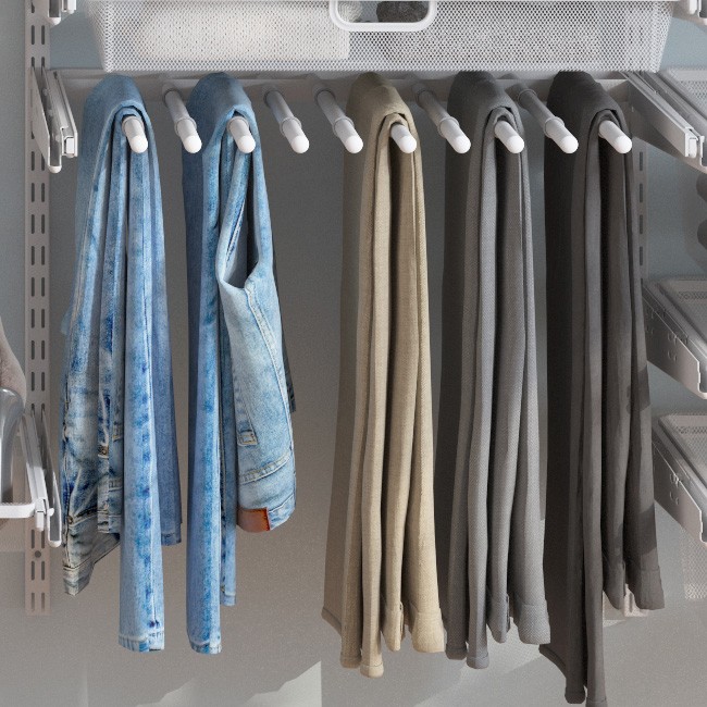 Брючница выдвижная GT-45 белая купить в Смоленске Брючница выдвижная GT-45 белая купить в Смоленске